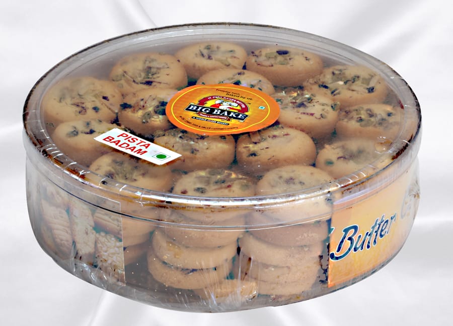 Big Bake Pista Badam Butter Cookies